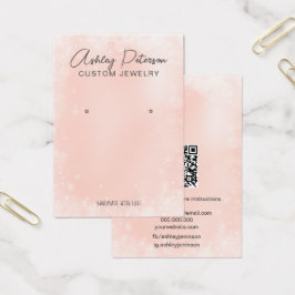 Cintura rosa-chique Festivo Código QR brinco