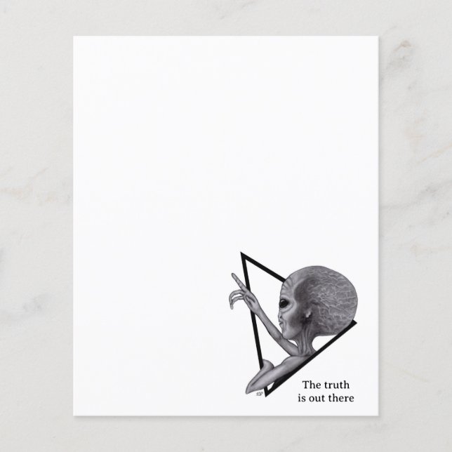 Cinza, a verdade está lá fora (Frente)