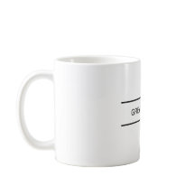 Cinza Anatomia caneca de café personalizada