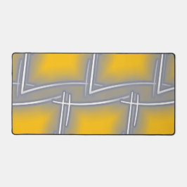 Cinza Arte Retangular