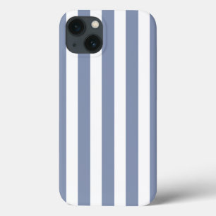 Cinza azul e faixas doces brancas - iPhone de gabi