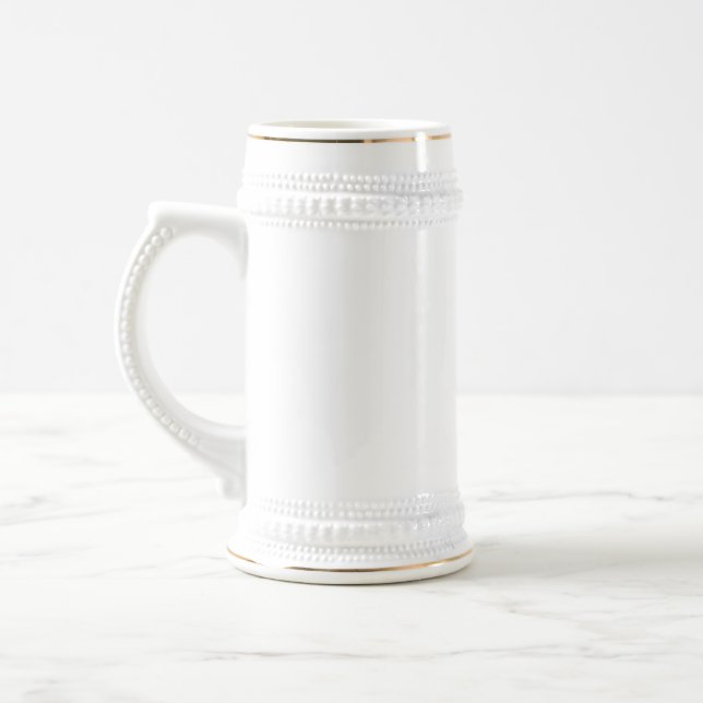 Cinza/Blue Beer Caneca de cerveja 22oz Classic Ger (Esquerda)