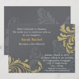 Cinza - Convite Amarelo