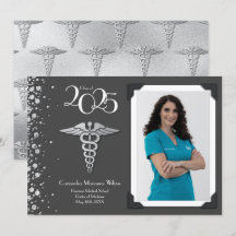 Cinza de Anúncio de Graduação da Doutora Silver