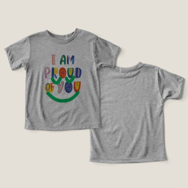 Cinza de camisa orgulhosa (Design Frente e Verso)