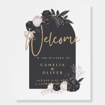 CINZA de carvão vegetal  rosa Convite de casamento