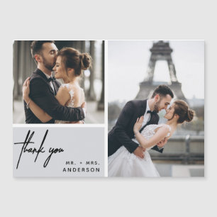 Cinza De Casamento Da Colagem De Fotos Moderna Obr