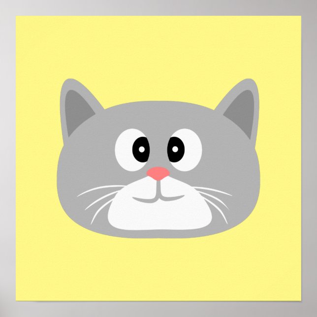 Cinza de Gato de Poster (Frente)