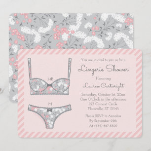 Cinza de Lingerie rosa, Chá, Convite oral