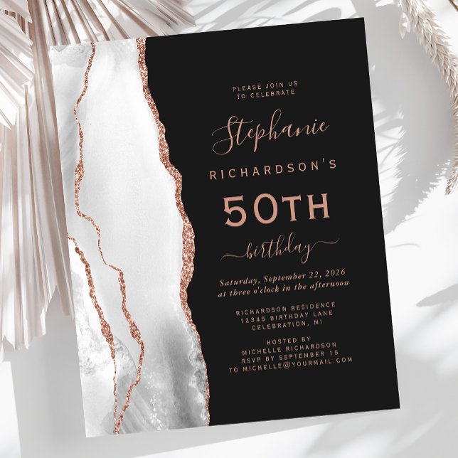 Cinza de Orçamento Branca Rosa Dourada Agate 50º A (Criador carregado)