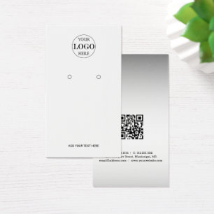 Cinza desfocada Fundo Logotipo personalizado Placa