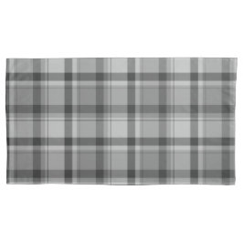 Cinza do Flanel da Impressão, Capas Travesseiros d