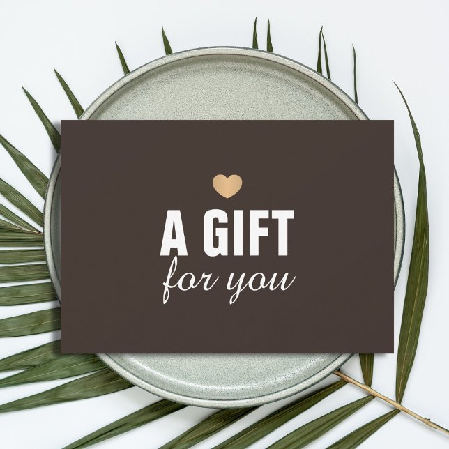 Cinza Escuro Elegante Faux Dourado Heart (Criador carregado)