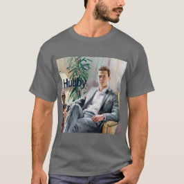 Cinza Hubby T-Shirt
