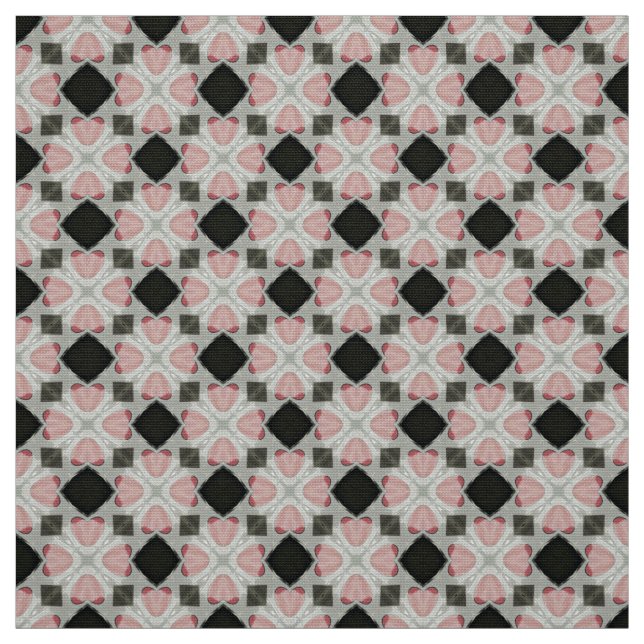 Cinza Leve 2  Negra Tecido de Mobiliário Preto (Modelo)