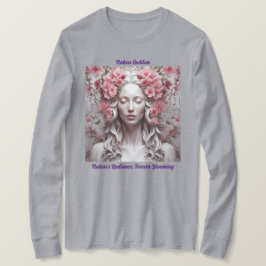 Cinza Natureza Deusa T-Shirt