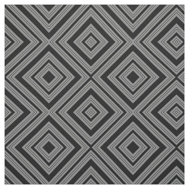 Cinza Negra e Tecido de Ouros Branco (Modelo)