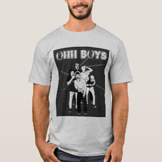 cinza OHBOYS em T-Shirt preto e branco