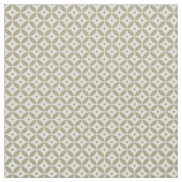 Cinza Olive Geométrico Pattern Shippo. Tecido de i