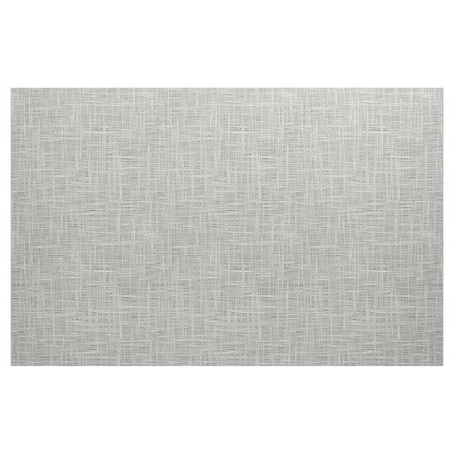 Cinza Quente Jute Linen Olhar Tecido Padrão (Fat Quarter)