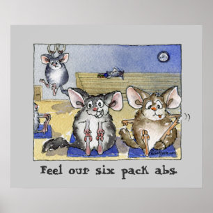 Cinzas engraçadas do impressão do poster dos