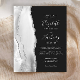 Cinzas Orçamentárias Prata Agate Dark Casation Con