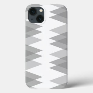 Cinzas triângulos capas de iphone de gabinete