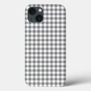 Cinzento e branco Checkered