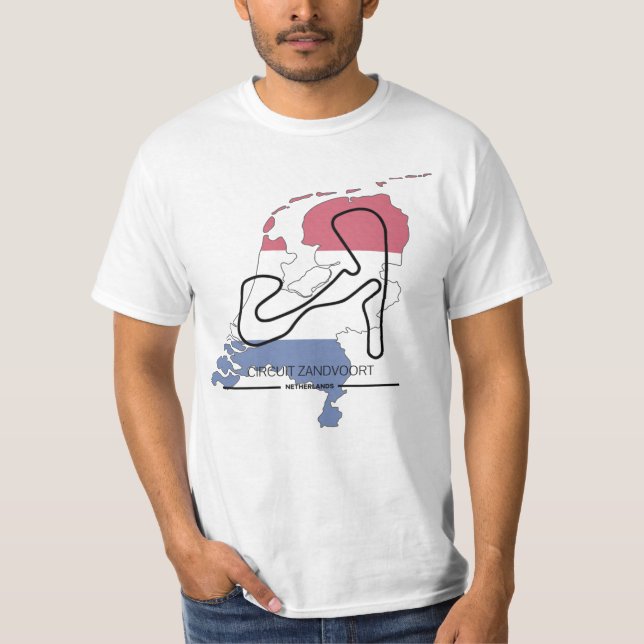 Circuit Zandvoort Formula 1 T-shirt (Frente)