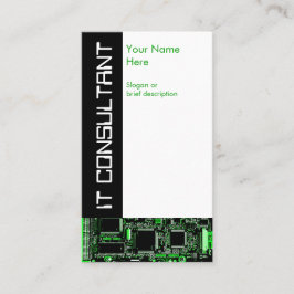 Circuite o verde 2" ELE cartão de visita do