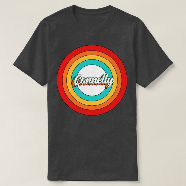 Circulo Connelly de Camisa Vintage (Frente do Design)