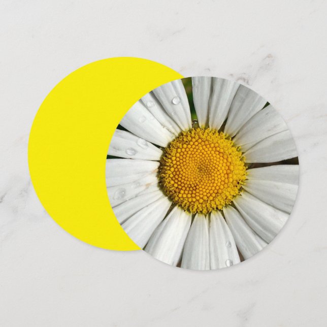 Círculo de Convite 5.25 x 5.25 (Frente/Verso)