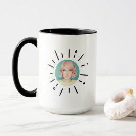 CÍRCULO DE ESTRELAS | Caneca de Foto Personalizada
