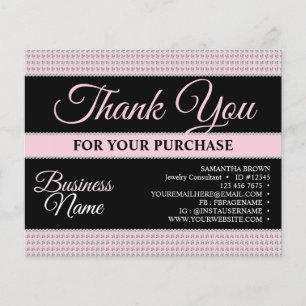 Círculo Diamond Obrigado Rosa