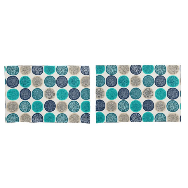 Círculo Escandinavo Pontos Mandala Padrão 1 (Frente - conjunto)