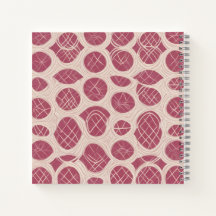 Círculo Geométrico Rosa Framboesa