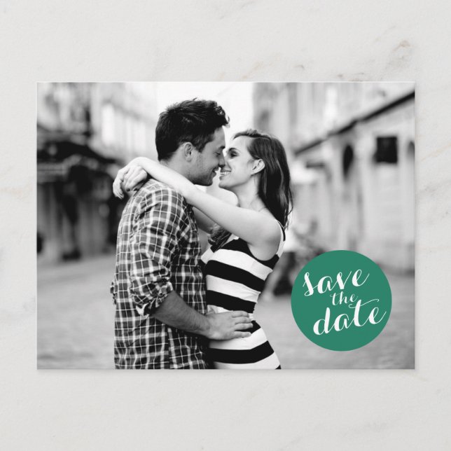 CÍRCULO SÓLIDO | SALVAR O ANÚNCIO DE DATA (Frente)