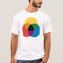 Círculos de mistura de cores T-Shirt