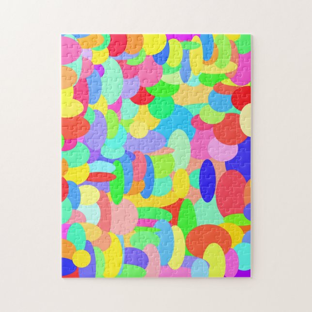 Círculos de Quebra-cabeça de cor (Vertical)