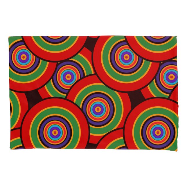 Círculos e anéis retro (Frente)