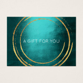 Círculos Geométricos Dourados do Certificado de Pr