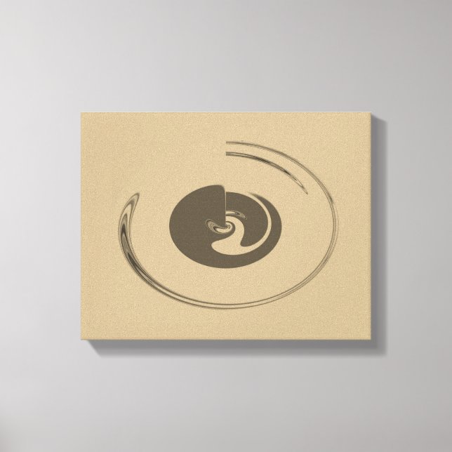 Círculos Líquidos - Canvas (Frente)