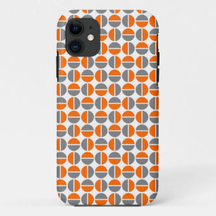 Círculos rotativos - Laranja e capas de iphone de