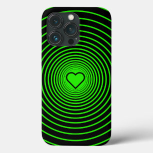 Círculos Verdes Neon Pretos - Escolha /Adicionar 