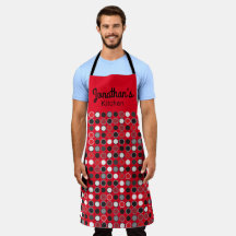 Círculos Vermelhos, Pretos E Cinzas Personalizados