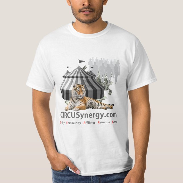 CIRCUSynergy - T-Shirt - Caras (Frente)