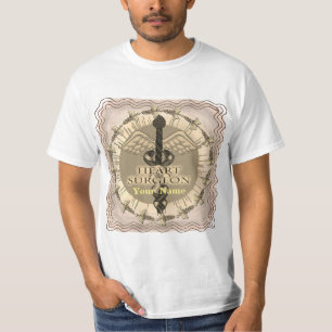 Cirurgião cardíaco Caduceus doutor T-Shirt