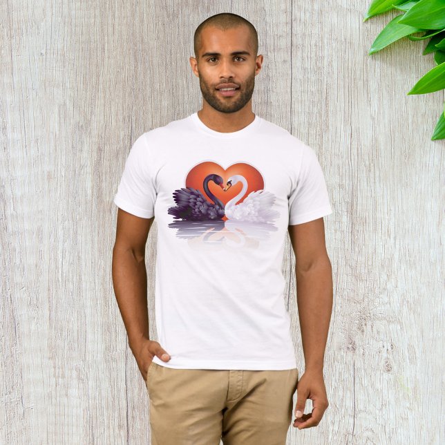 Cisnes Pretas E Brancas Significam T-Shirt (Criador carregado)