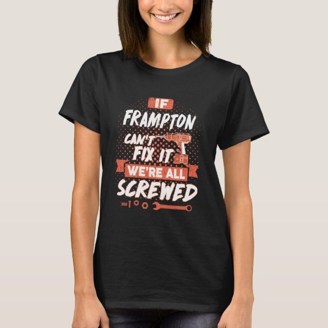 citação camisa FRAMPTON, camisa FRAMPTON t  (Frente)