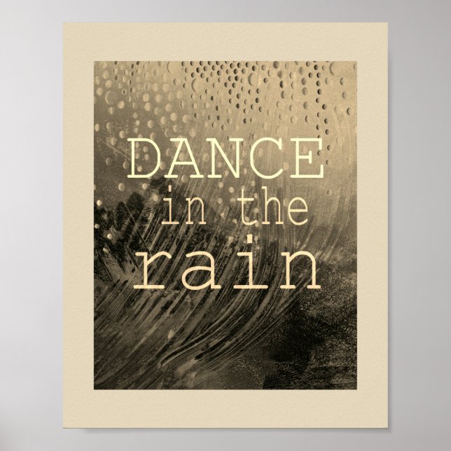 citação da poster de dança da chuva (Frente)